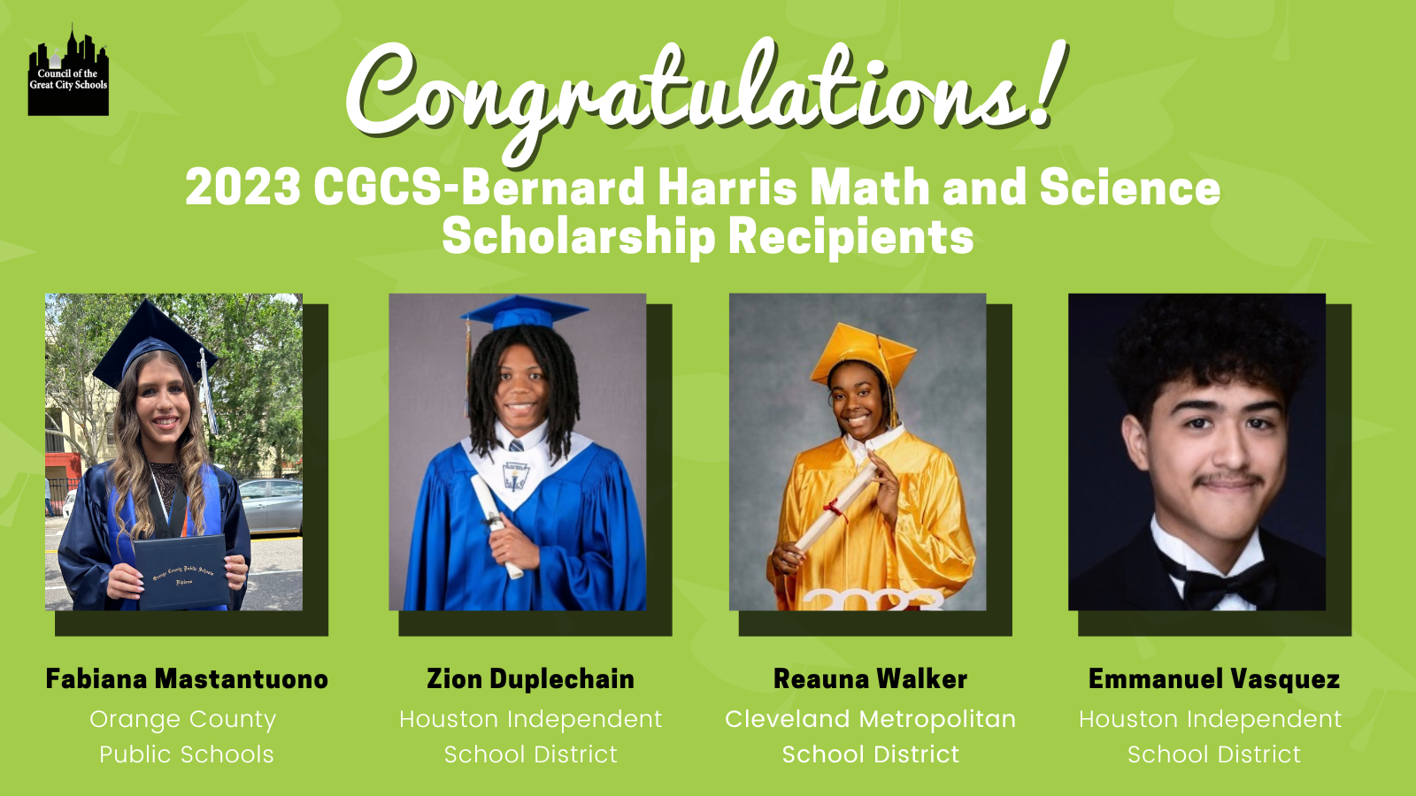 2023 CGCS-Bernard winners